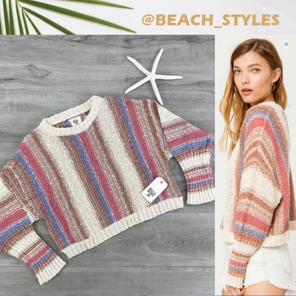 🔆BILLABONG-🔆 EASY GOING SWEATER - Picture 1 of 13